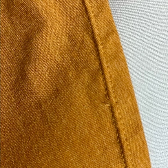 Soft Surroundings Honey Yellow Athena V-Neck Maxi Dress w Pockets size Medium - Picture 8 of 11